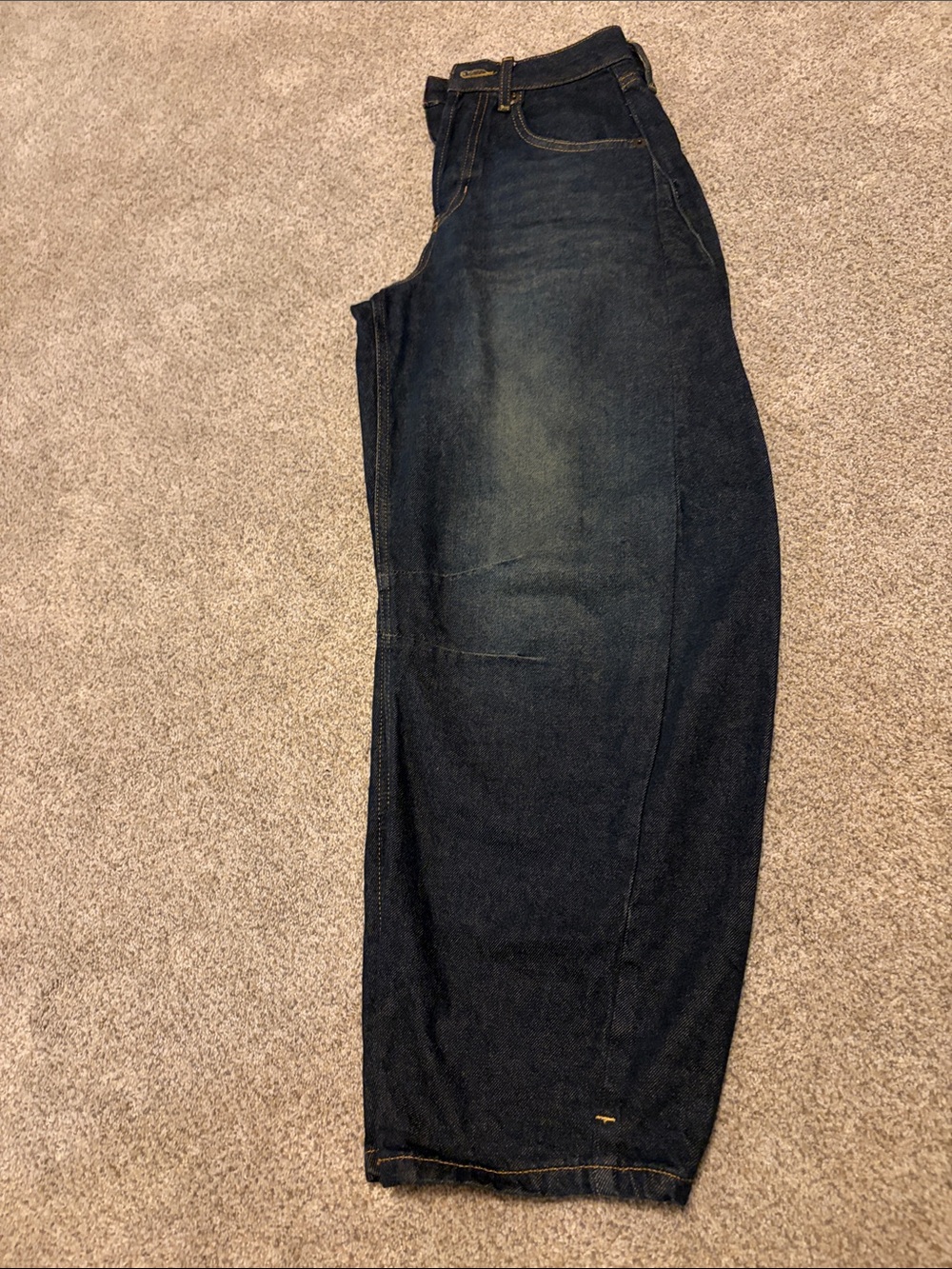 Urban outfitters BDG Dark Blue barrel Leg Jeans